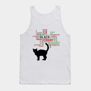 Cat Black Friday Tank Top